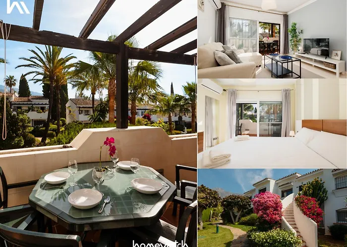Vacation Home In The Best Location, With Terrace, Pool And Bbq, In Marbella Center